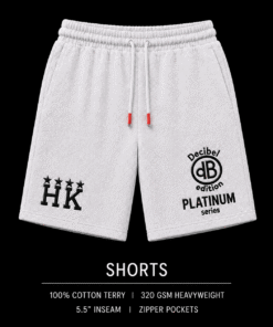 HARDKNOX Platinum Series Decibel Edition Terry Shorts