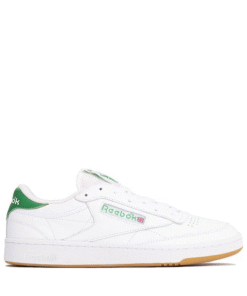 Mens Reebok Club C 85 Athletic Shoe - White / Glen Green